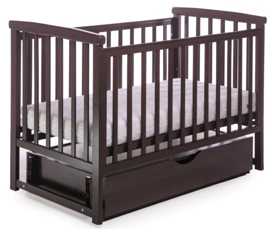 Детская кроватка Eucalyptus Charlene Premium Transversal (DS-203) Орех — изображение 4