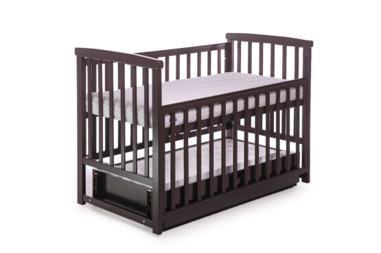 Детская кроватка Eucalyptus Charlene Premium Transversal (DS-203) Орех — изображение 5