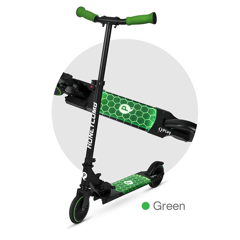 Trotinetă LED QPlay Honeycomb Green 00432144 - imagine 2