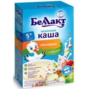 Беллакт terci de hrişcă cu mere si lapte (5m+) 250 gr.