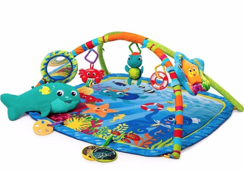 Salteluta de activitati Baby Einstein Prietenii din adancul marii