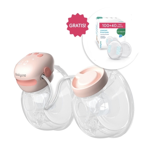 [:ru]1002 Электрический двойной лактатор в виде ракушки TWINNY Baby Ono [:ro]1002 Lactator electric dublu TWINNY  Baby Ono [:]