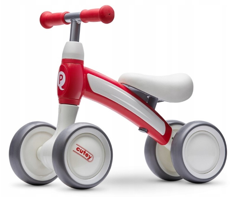 Bicicleta fără pedale Qplay Cutey Red
