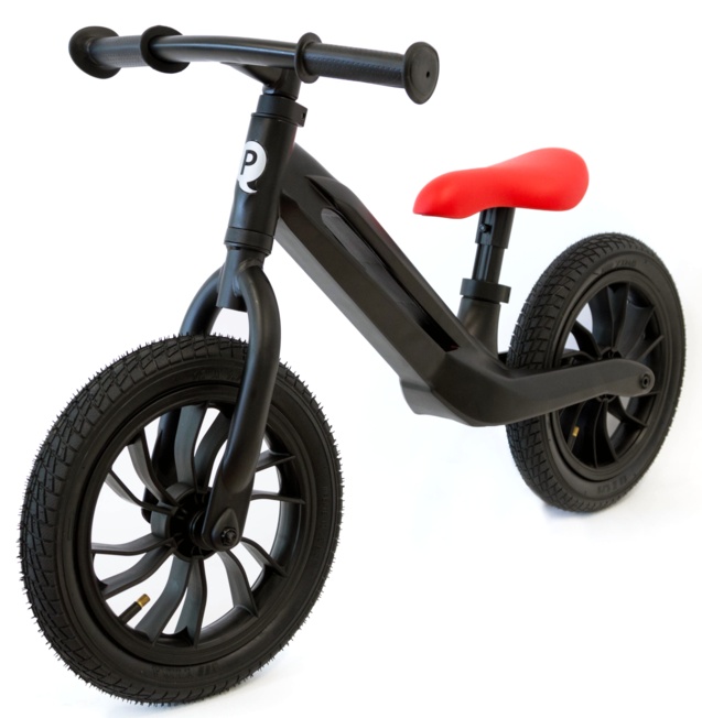 Bicicleta fără pedale Qplay Racer Black/Red 00600836