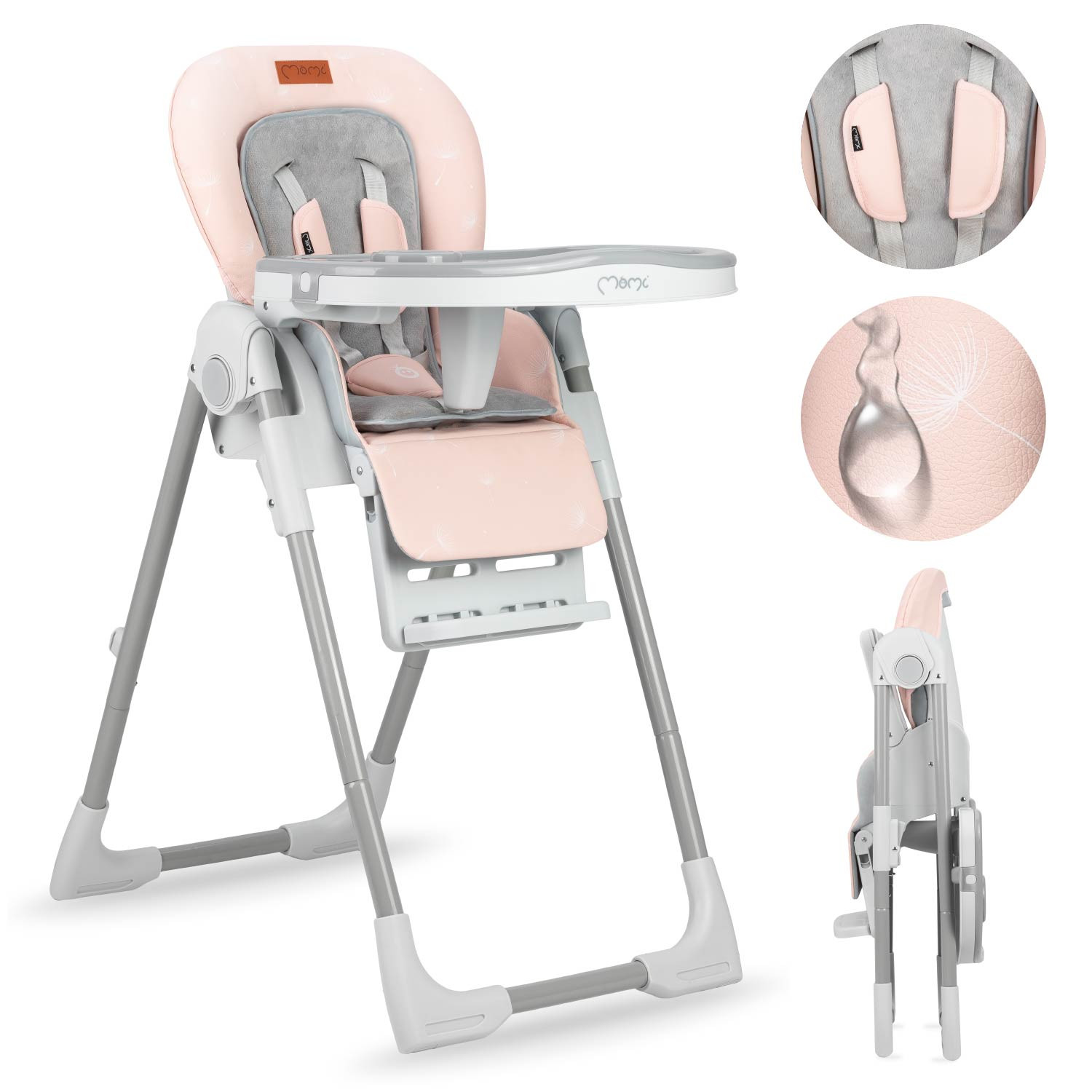 [:ru]Стульчик для кормления MOMI - YUMTIS PINK 03 (KRKA00021)[:ro]SCAUN DE MASA MOMI - YUMTIS PINK 03 (KRKA00021)[:]
