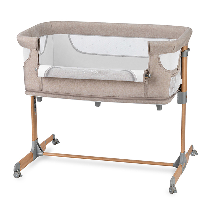 Pat-Manej MoMi SMART BED Beige 4 in 1 - imagine 8