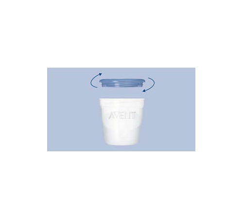 Avent SCF616/10 Recipiente pentru stocarea laptelui (10х240 ml.) - imagine 3