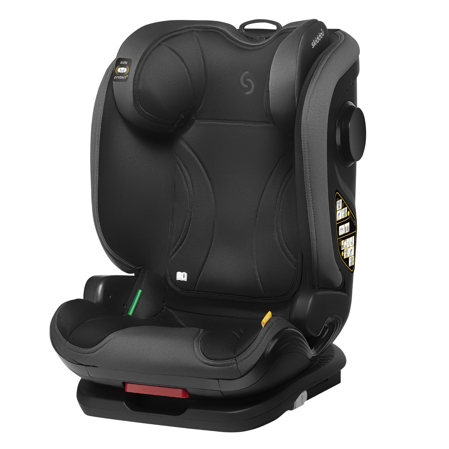 Scaun-auto-Skiddou-Taby-onyxblack