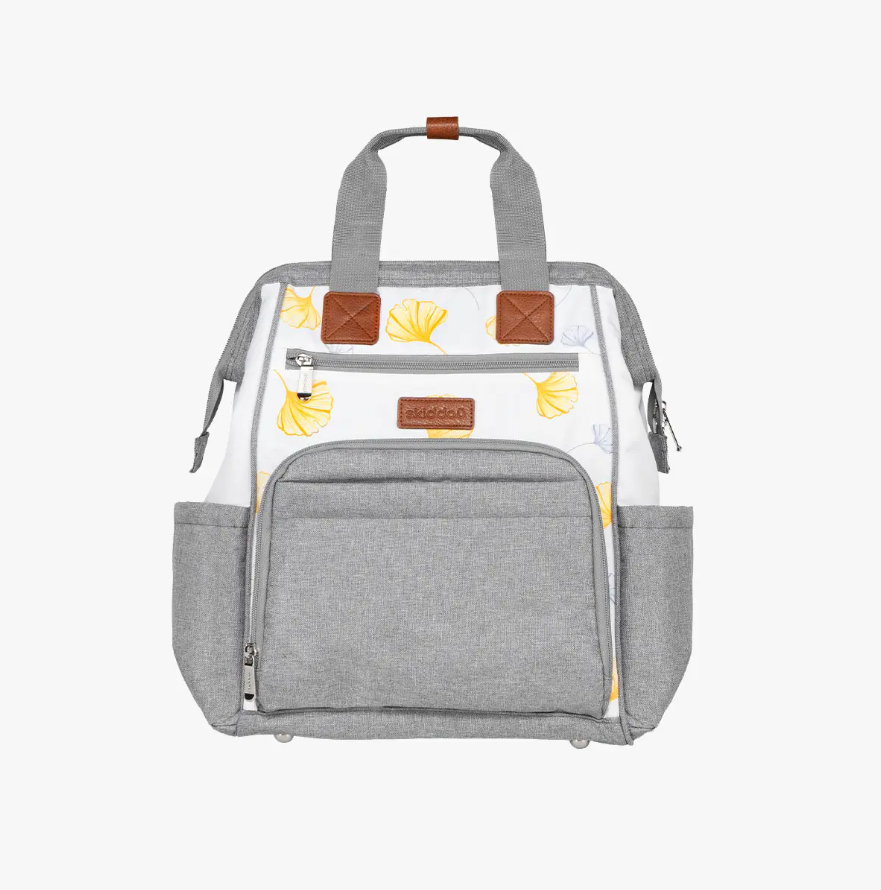 Rucsac-Skiddou-Astrid-vanilla-delightyellow-grey