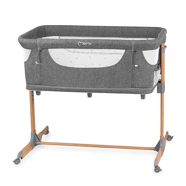 [:ru]Кровать-Манеж МоМи SMART BED Серый 4 в 1[:ro]Pat-Manej MoMi SMART BED Gray 4 in 1[:]