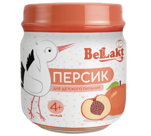 [:ru]Беллакт Пюре из персиков (4 м+) 80 гр.[:ro]Беллакт Piure de piersici (4 m +) 80 gr.[:]