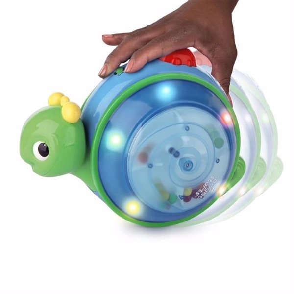 Jucarie 2 in 1 Bright Starts Roll&Glow Snail