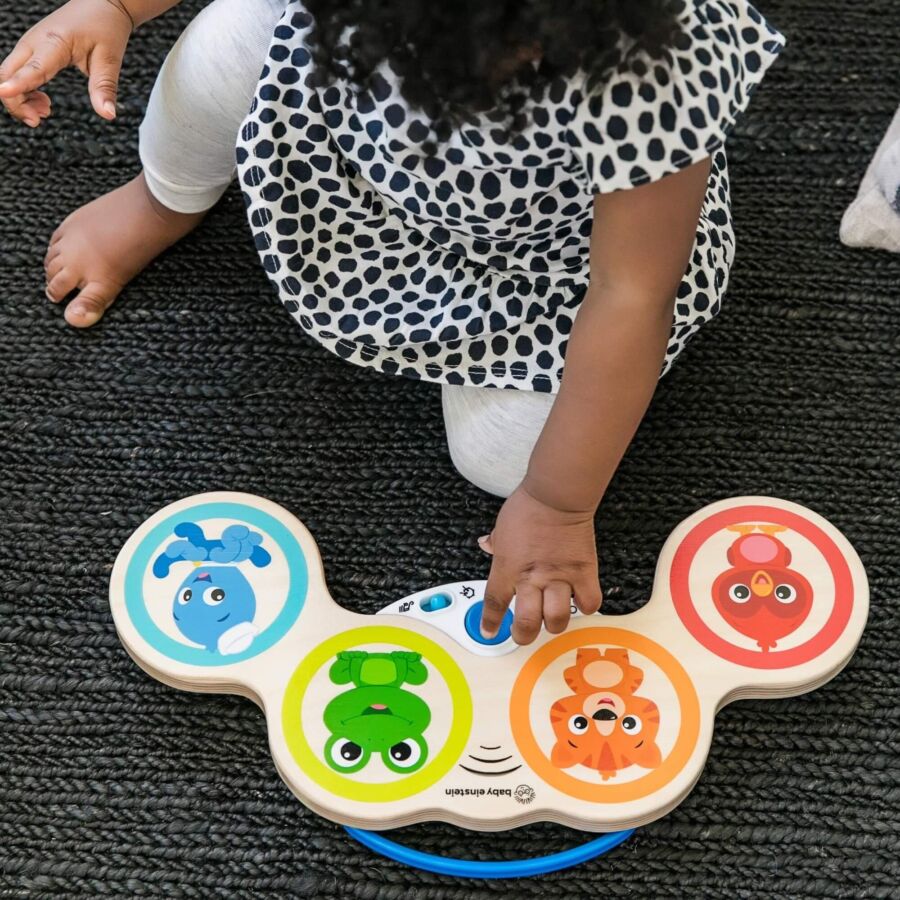 Jucarie de lemn muzicala Hape & Baby Einstein Magic Touch Drum™