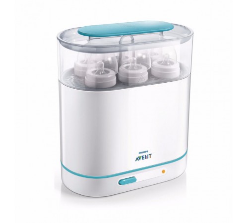 [:ru]Avent SCF284/03 Электрический паровой стерилизатор 3-в-1[:ro]Avent SCF284/03 Sterilizator electric cu abur 3 în 1[:]