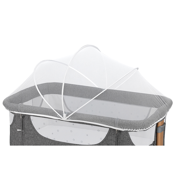 Pat-Manej MoMi SMART BED Beige 4 in 1 - imagine 11