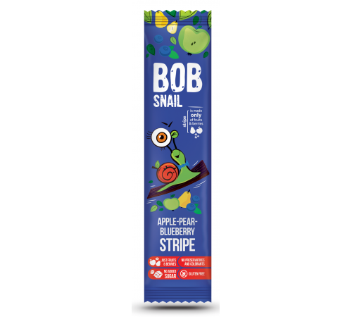 [:ru]Bob Snail Натуральные конфеты "Яблоко-Груша-Черника"(14 гр.)[:ro]Bob Snail Bomboane naturale "Pere-Afine" (14 gr.)[:]