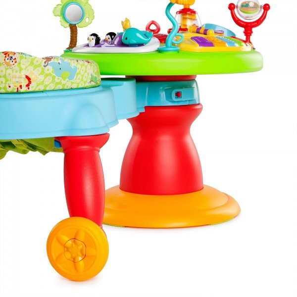 Centru de activitati 3 in 1 Bright Starts Around We Go Zippity Zoo
