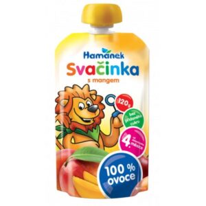 [:ru]Hame Пюре "Hamanek" Яблоко-Манго (4 м+) 120 гр.[:ro]Hame Piure "Hamanek" Mere-mango 120 gr.[:]