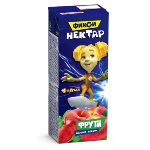 Фрути нектар Яблоко-Персик 0,2л (Фиксики)