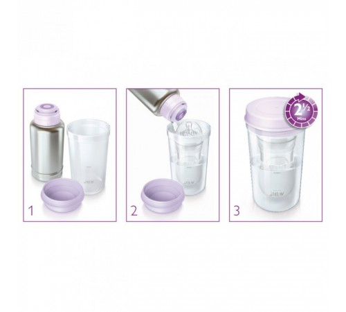 Avent SCF256/00 Incalzitor pentru biberon cu termos - imagine 2