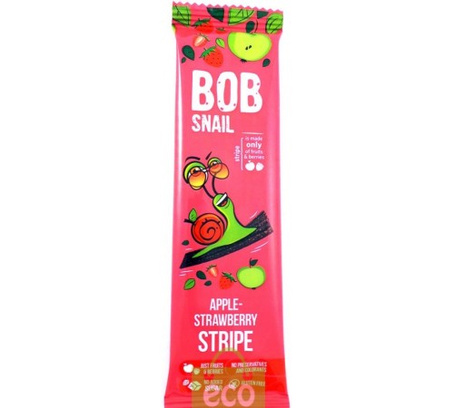 [:ru]Bob Snail Натуральные конфеты "Яблоко-Клубника " (14 гр.)[:ro]Bob Snail Bomboane naturale "Mere-Căpșuni" (14 gr.)[:]