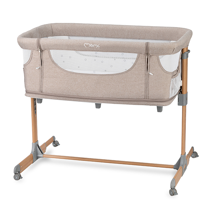 Pat-Manej MoMi SMART BED Beige 4 in 1 - imagine 2