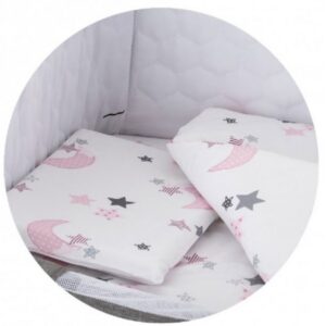 [:ru]Chipolino постельное белье для люльки KOSCLOSET05WP розовая луна[:ro]Chipolino Lenjerie pentru pătuț KOSCLOSET05WP luna roz[:]