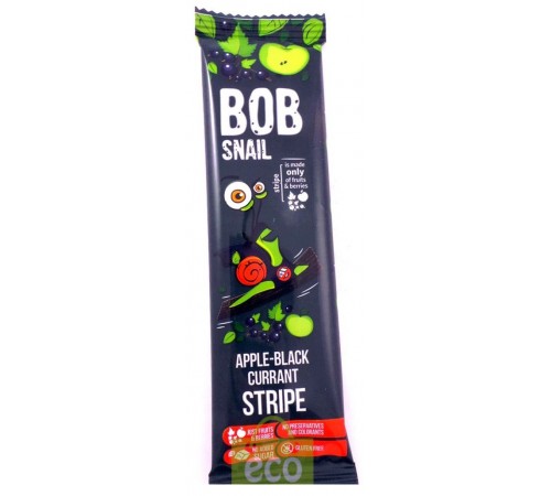 [:ru]Bob Snail Натуральные конфеты "Яблоко-Клубника " (14 гр.)[:ro]Bob Snail Bomboane naturale "Mere-Coacăză negră" (14 gr.)[:]