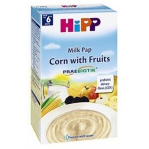 [:ru]Hipp 2953 Молочная каша кукурузная с фруктами и пребиотиками (6m+) 250 гр.[:ro]Hipp 2953 Terci cu lapte din porumb cu fructe si prebiotice (6m+) 250 gr.[:]
