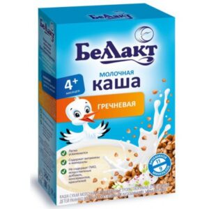 Беллакт terci de hrişcă cu lapte (4m+) 200 gr.