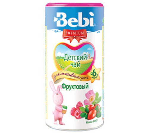 [:ru]Babi Детский фруктовый чай (6m+) 200 гр.[:ro]Bebi Ceai de fructe pentru copii (6m+) 200 gr.[:]