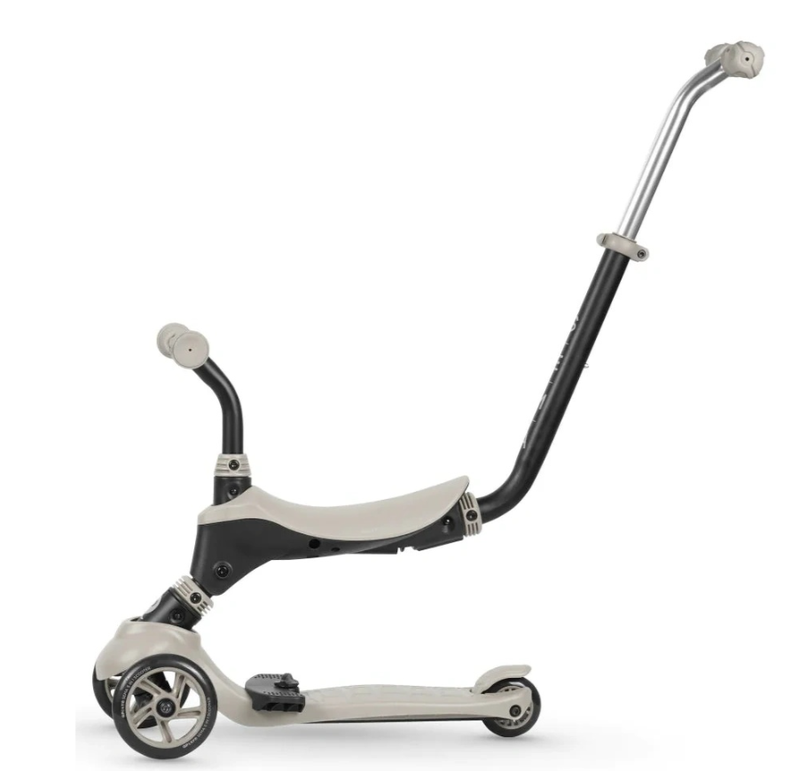 Trotinetă Qplay Sema Beige (00-00630333) - imagine 3