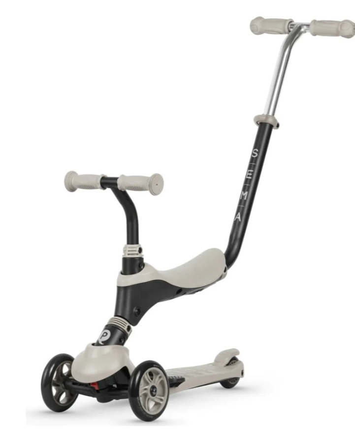 Trotinetă Qplay Sema Beige (00-00630333) - imagine 2