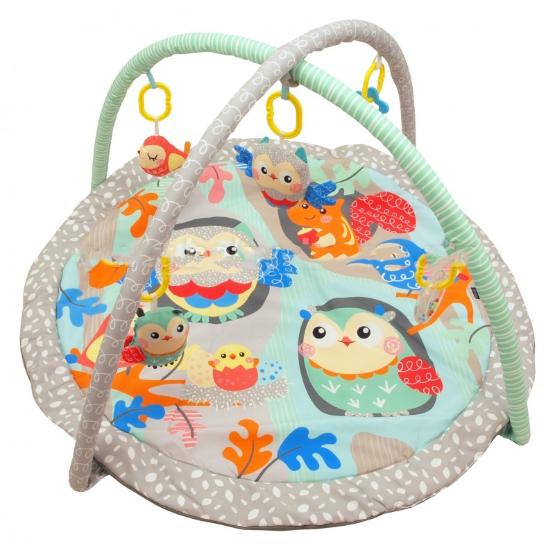 Baby Mix TK/3435PP Covoras educativ de joaca "Bufnita"