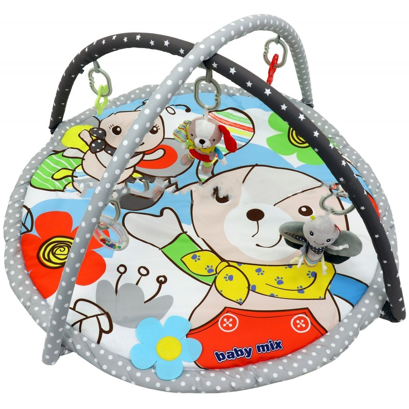 Baby Mix TK/3467PP Covoras educativ "Fluture si Catelus"