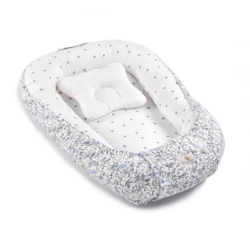 Babynest pentru bebeluș Lovely Dots