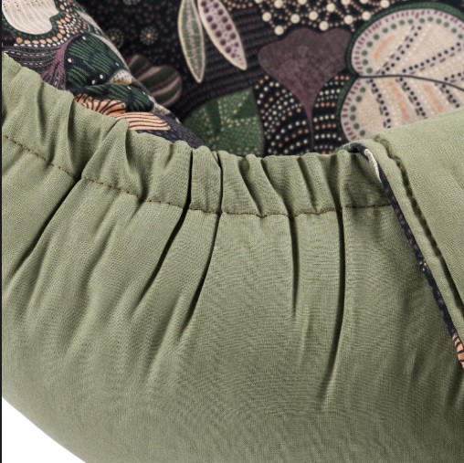 Babynest pentru bebeluș PernaMea Green Leaves