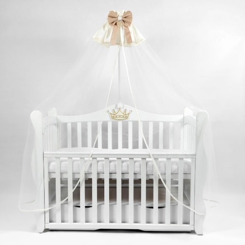 Baldachin PernaMea Satin Brown