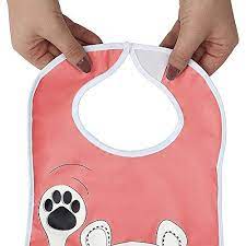 Baveta moale Badabulle Pink Bear