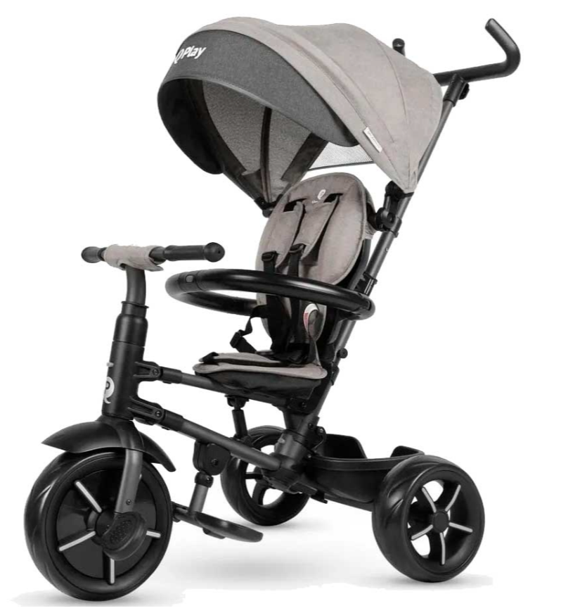 Tricicleta ultrapliabila QPlay Rito Star Grey (00-00630135)