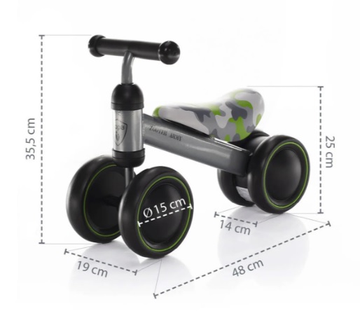 Bicicleta ZOPA Zooter Army