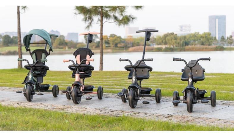 Bicicletă copii Qplay Elite Platinum Grey