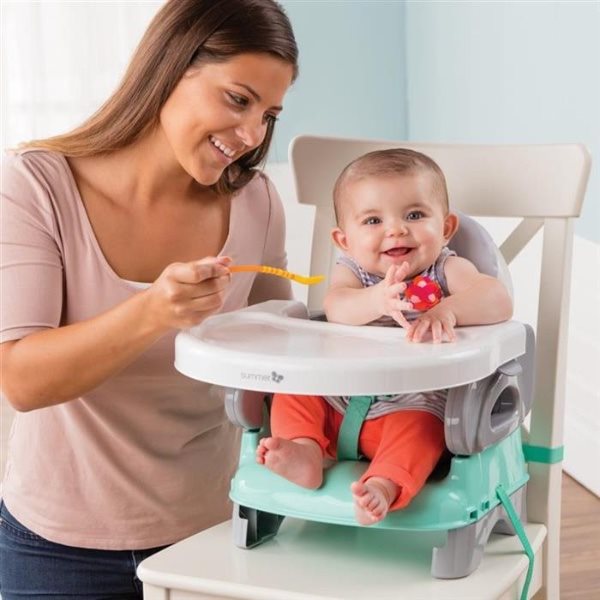 Booster pliabil Summer Infant Deluxe Turquoise