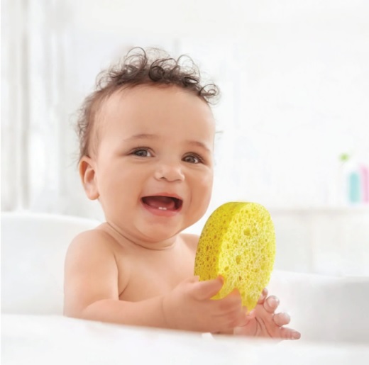 Burete din celuloza pentru copii BabyJem Albastru