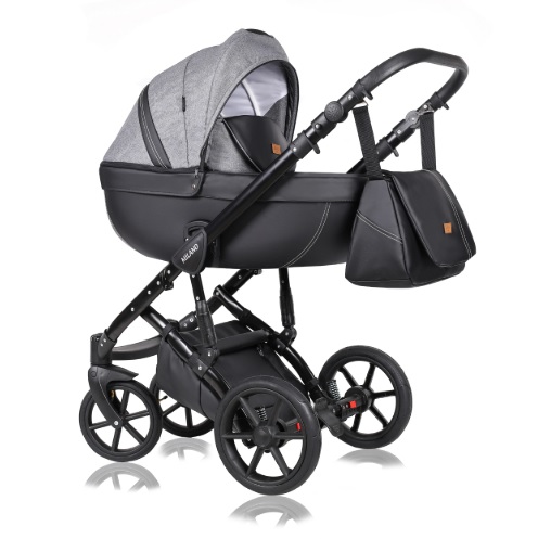 Cărucior 2 in 1 Quali Milano M4 Grey