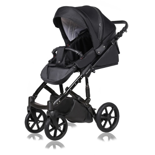 Cărucior 2 in 1 Quali Milano M4 Grey - imagine 4