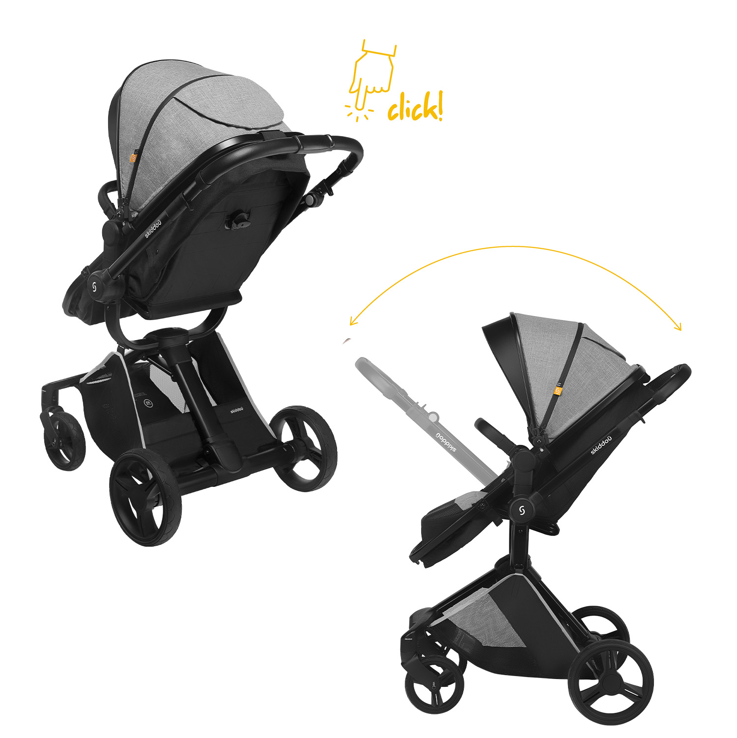 Carucior-2in1-transformer-Nasjo-nomadic-dreamlight-grey