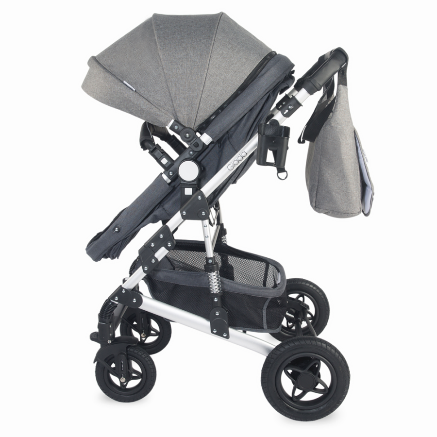 Carucior modular 3 in 1 Coccolle Giada Gri
