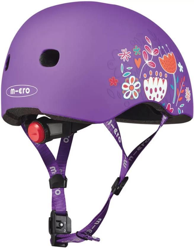 Casca de protectie Micro Floral Purple S