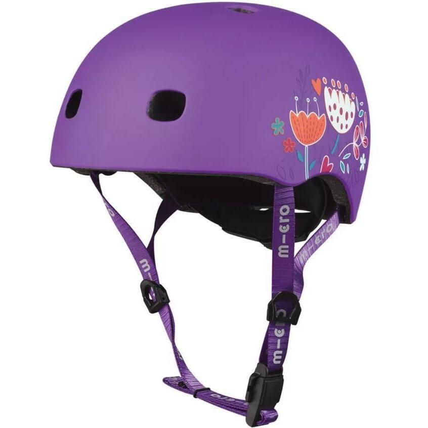 Casca de protectie Micro Floral Purple S